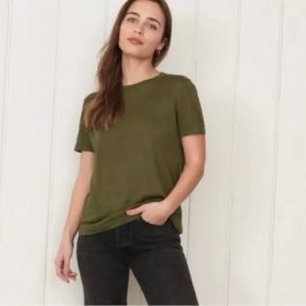 Olive Green Short Sleeve T-Shirt